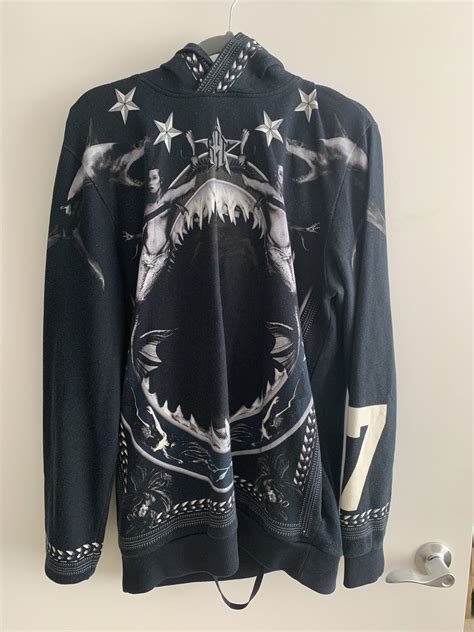 givenchy shark mermaid hoodie|Givenchy hoodie.